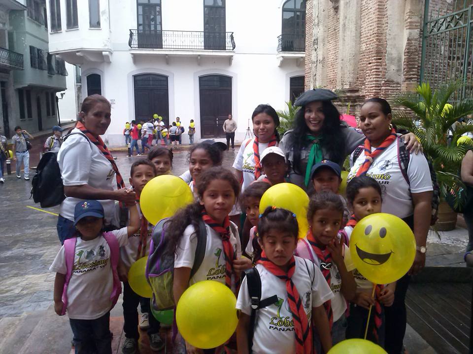 Celebrando 100 años del lobatismo con distrito Panam Sur